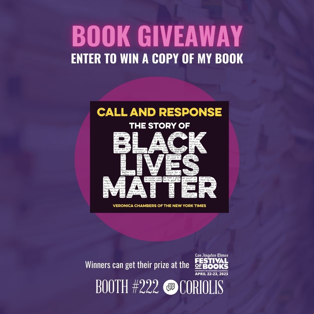 Would you like to win a copy of this book? Retweet this post before TODAY at noon and tag @coriolisco. Good luck! #LATimesFestivalOfBooks <a href="/vvchambers/">Veronica Chambers</a> <a href="/jen_harlan/">Jennifer Harlan</a>