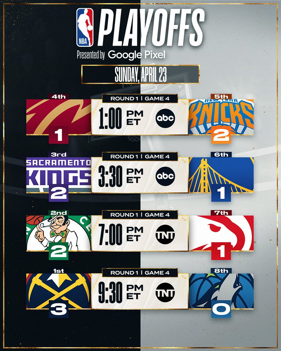 CrocoPicks's tweet photo. Dominguito de juegos 4 🏀 Así es, tenemos 4 game #4 en #NBAplayoffs el día de hoy! 
Saben que aquí tendremos picks de TODOS los juegos así que esten atentos 🔥
Dejenme su ♥ si estan listos para sumar hoy! 💰 https://t.co/jpA4P78xPw