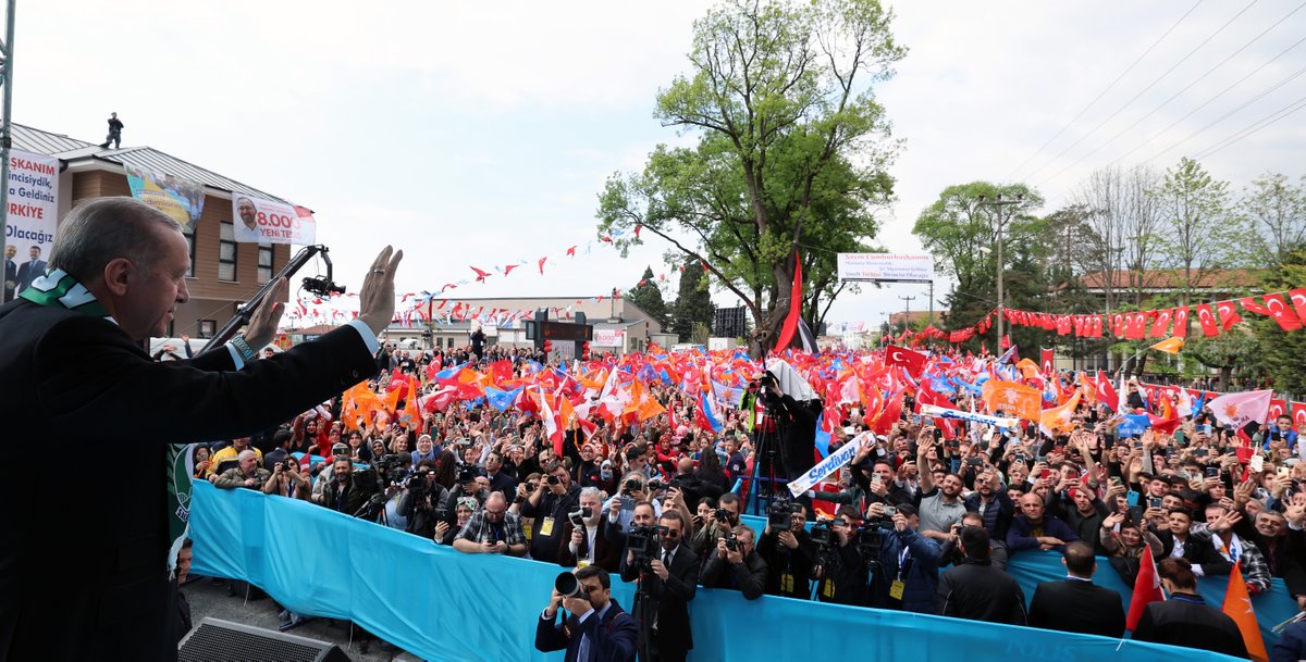 İşte benim gönlümün sultanı, gençliğimden beri sevdam olan Sakarya... 
 
Teşekkürler Sakarya, teşekkürler Akyazı! 🇹🇷