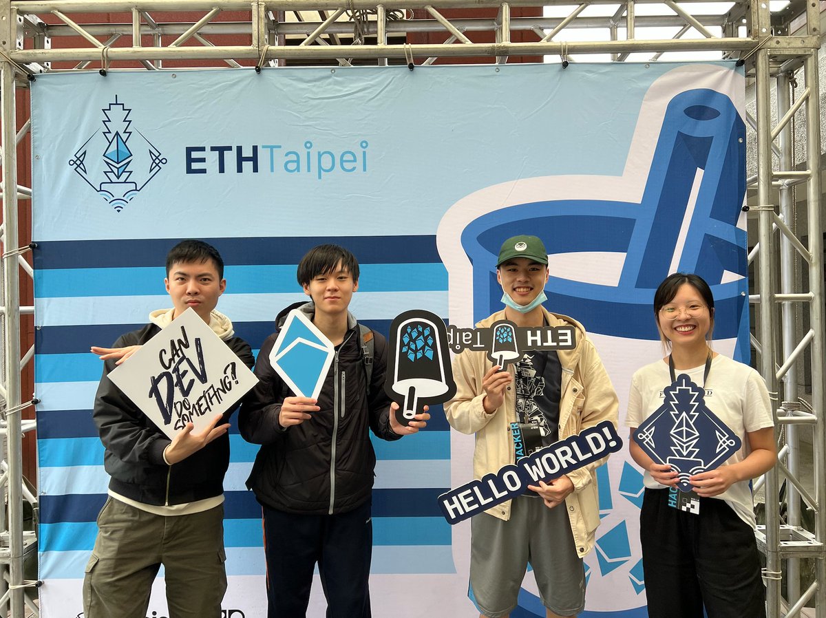 宥嘉黃 (@yojahuang) on Twitter photo Just finished my first hackathon at <a href="/EthTaipei/">ETHTaipei 🇹🇼 April 1st-2nd 2025</a>.
Thanks my teammates and our mentor <a href="/martinetlee/">MartinΞt LΞΞ</a>! You're the best!
#TeamStarVoting Just finished my first hackathon at <a href="/EthTaipei/">ETHTaipei 🇹🇼 April 1st-2nd 2025</a>.
Thanks my teammates and our mentor <a href="/martinetlee/">MartinΞt LΞΞ</a>! You're the best!
#TeamStarVoting