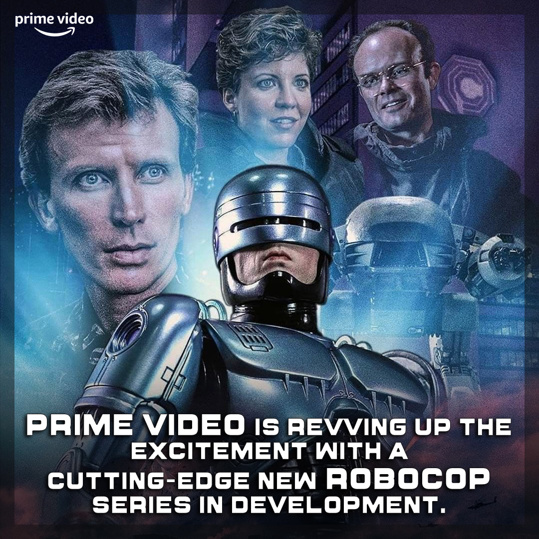 𝗔𝘁𝘁𝗲𝗻𝘁𝗶𝗼𝗻 𝗮𝗹𝗹 𝗥𝗼𝗯𝗼𝗰𝗼𝗽 𝗳𝗮𝗻𝘀! Prime Video is bringing you a brand new series that's going to be a sci-fi action extravaganza. Get ready to experience the ultimate thrill ride! 📷 Artwork by Colm Geoghegan #robocop #PrimeVideo #Amazon #retrosynthwave