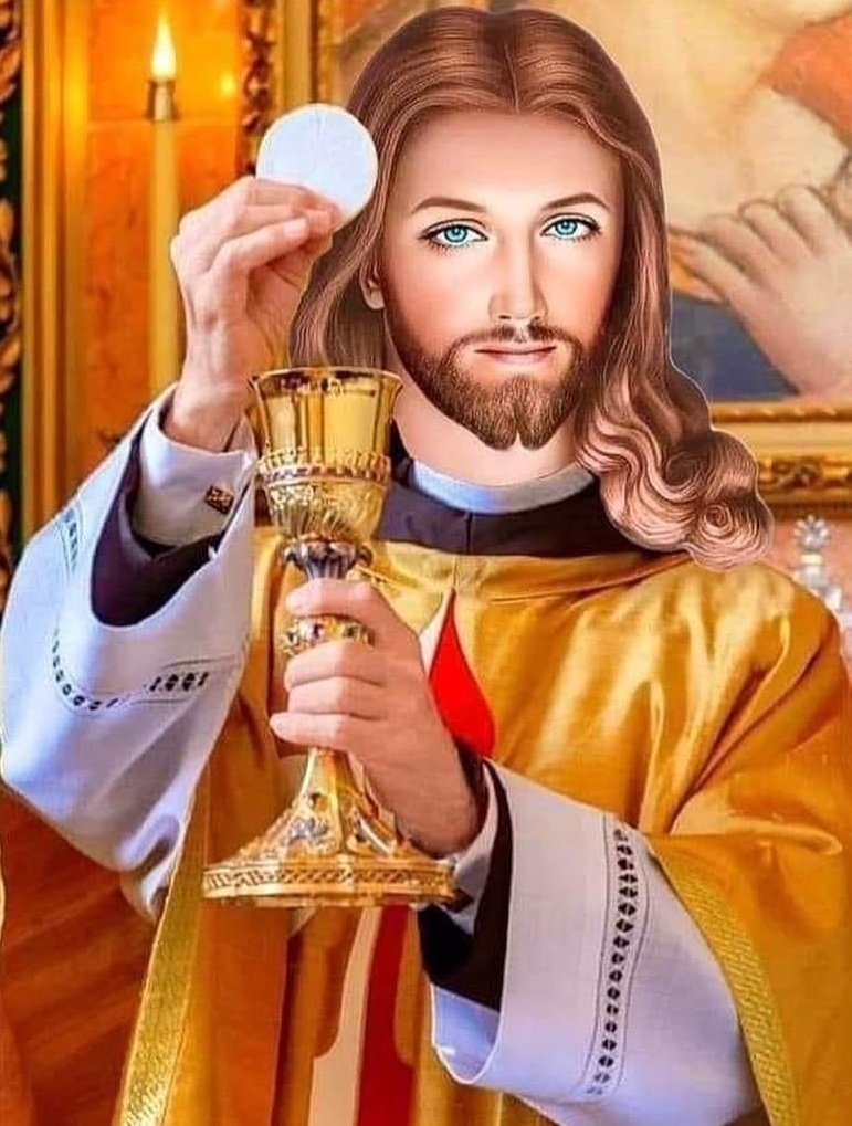 flor_ell879's tweet photo. Jesus, bread of life
Have mercy on us! 🙏✝️🕯️🕊️ https://t.co/2SqXF4tgz2