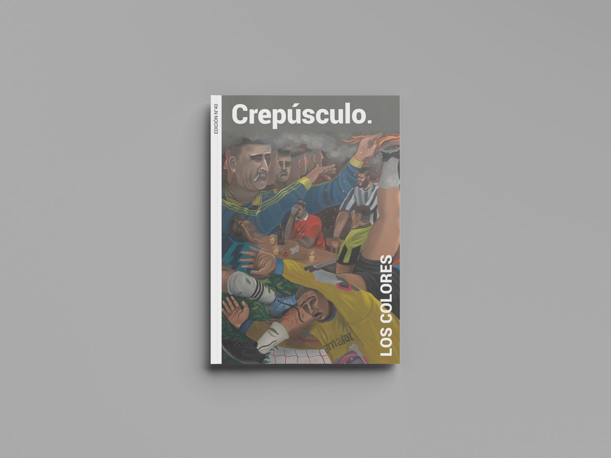 MarcoLaBoca's tweet photo. En el último número de Revista Crepúsculo, dedicado a “Los colores”, entrevistamos a Martín Kazanietz, más conocido como Gordopelota , quien desarrolla escenas referidas al fútbol amateur ⚽

Te invitamos a leer la nota acá! 
https://t.co/RSsRDM0ZqD https://t.co/aO3VmGTQJp
