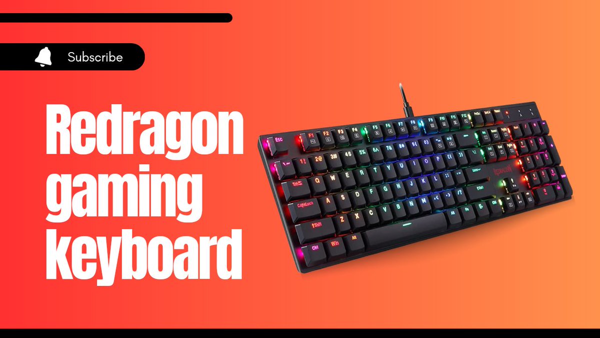 TechWithRR's tweet photo. Why the Redragon K556 RGB Gaming Keyboard is the Best Choice
https://t.co/HyZNVX284U
#gaming #RedragonK556 #MechanicalKeyboard #GamingKeyboard #RGBKeyboard #GamingPeripherals #KeyboardReview #KeyboardFeatures https://t.co/fTNI1ArLra