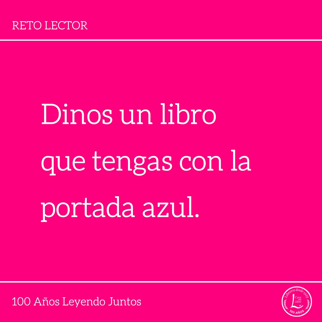 Casa del Libro tweet media