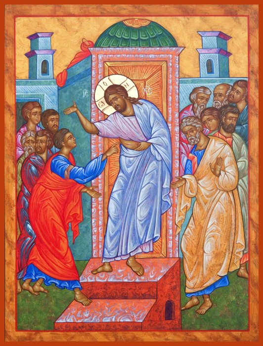 2nd Sunday of PASCHA: Antipascha + St. Thomas Sunday +  Tone 1 

From Scripture…
Matins (1): Mt. 28:16-20
Acts 5:12-20 + Jn. 20:19-31
