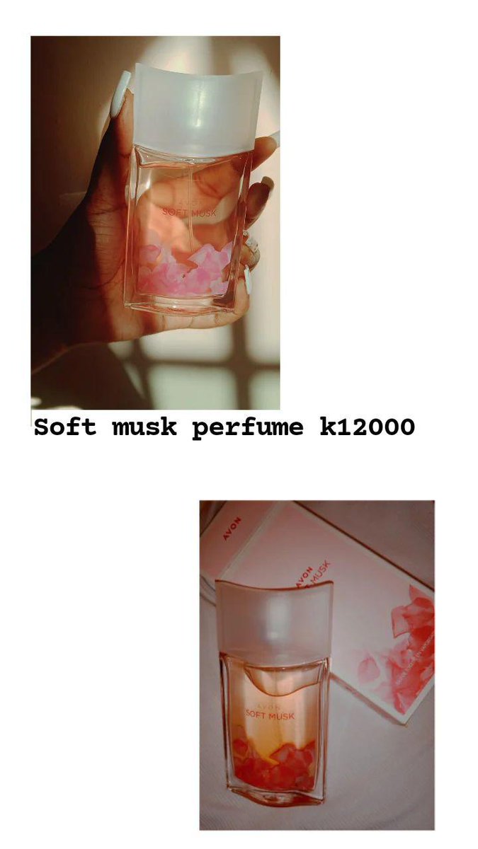 notseverussnape's tweet photo. F1: individual blue perfume for men k15000
F2: soft musk perfume k12000
F3: freesia and promegranate scented shower gel k4500
F4: peach and vanilla scented shower gel k4500
DM OR TEXT 0999055807 if interested
Please retweet 🥺 https://t.co/5qOlbI8CMr