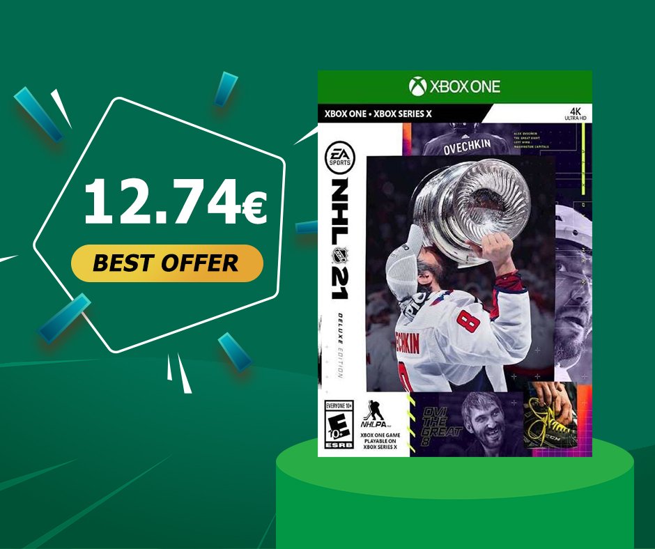 Buy now NHL 21 🏒⛸️ for Xbox One / Series X for a cheap price 🔥❗

🕹️🎮 In EA SPORTS NHL 21, it’s the most creative, inventive and fearless players that are worth celebrating.

Buy here: apecodes.com/en/nhl-21-xbox…

 #nhl21