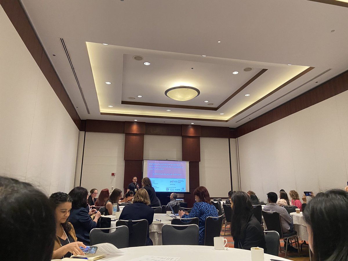 Thanks! Bill @UCSF_Postdocs @UCSF shared insights on a national professional career development initiative (pd|hub) for early career scientists.  #NPA2023AC #ucsfpostdocs #UCSFproud #OCPD #UCSF