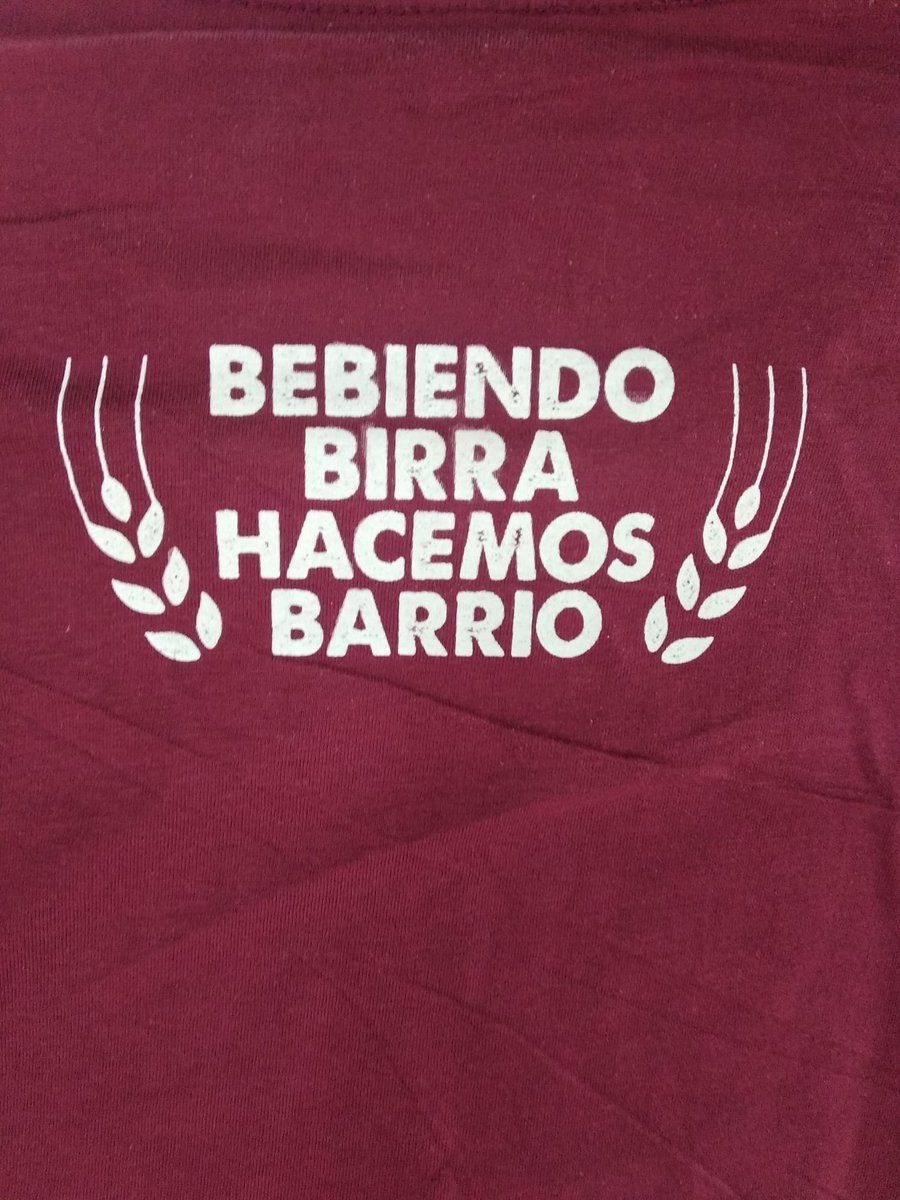 Ya tenemos el merchan de La Birra Pirata en la caseta de #bulevarte, pásate a probar nuestra selección de belgas y llévate una camiseta o una totebag elegante, birrera y pirata.
#VallekasCraftBeer 
#BebiendoBirraHacemosBarrio
