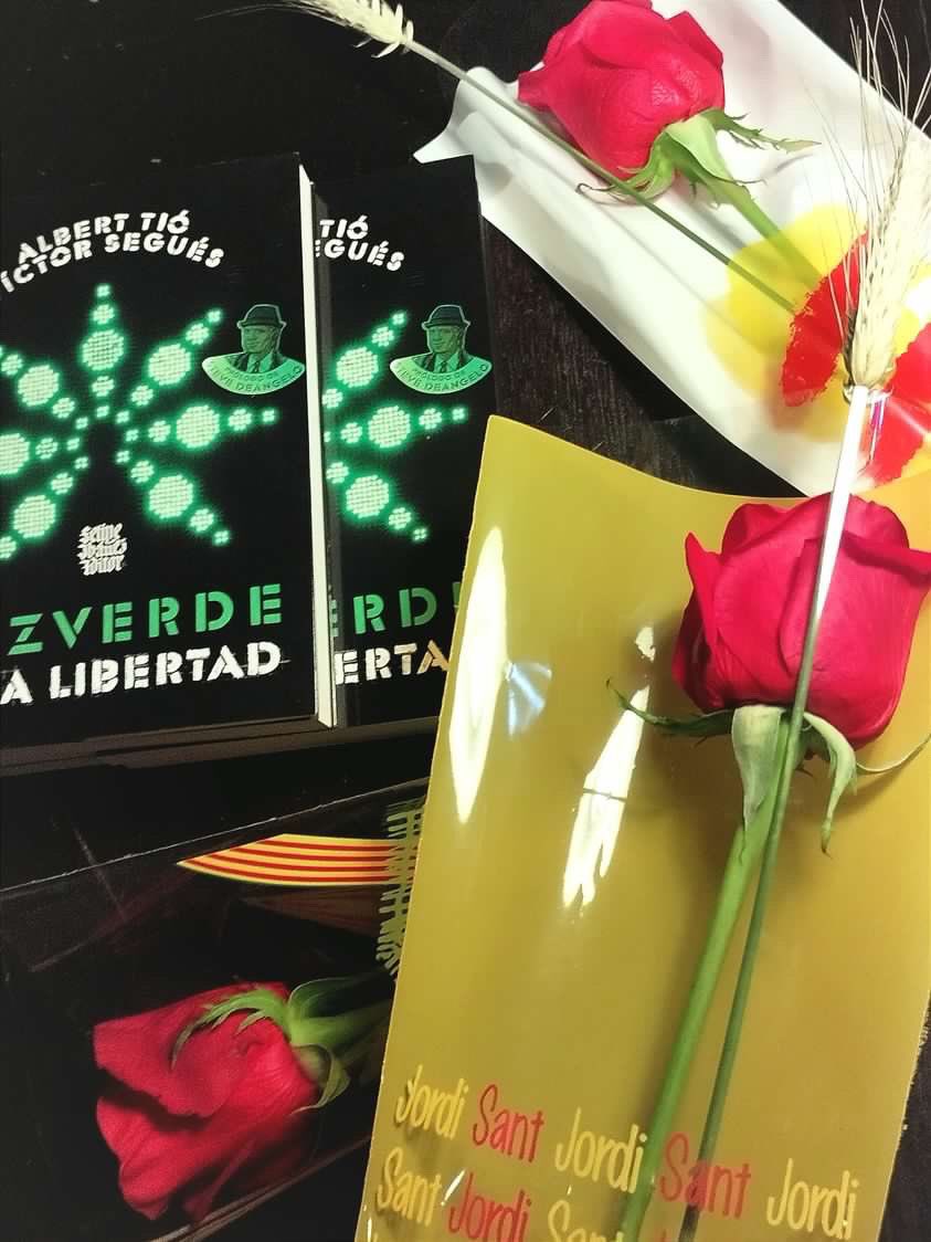 lasagradamaria's tweet photo. Feliç Sant Jordi 2023🌹🐉 Hoy tenemos en el club rosas y el libro Luz Verde por #SantJordi 🌹📚 #asociacióncannábica #cannabis #lasagradamariaclub #weed #cannabis #marihuana #hashis #cannabisclub #barcelona #bcn #clubsocialcannabis #sagradafamilia #lasagradamaria #sagradamaria https://t.co/9NQsX1qF9n