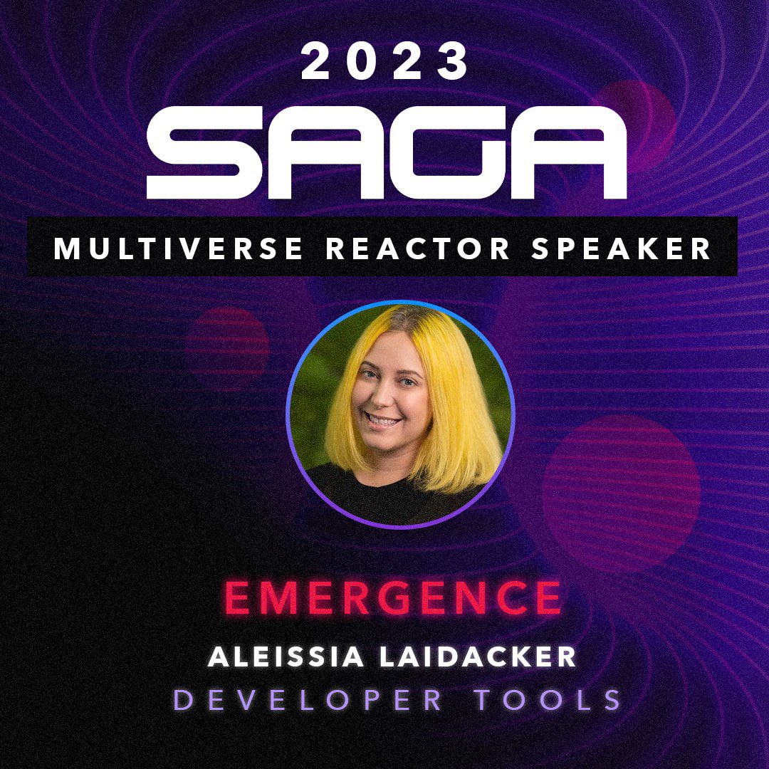 I am pleased to be speaking next Wednesday, April 26th in Austin at the Saga Multiverse Reactor at 3 PM during <a href="/consensus2023/">#Consensus2023</a> 

Please register to come see my talk here! eventbrite.com/e/saga-multive…