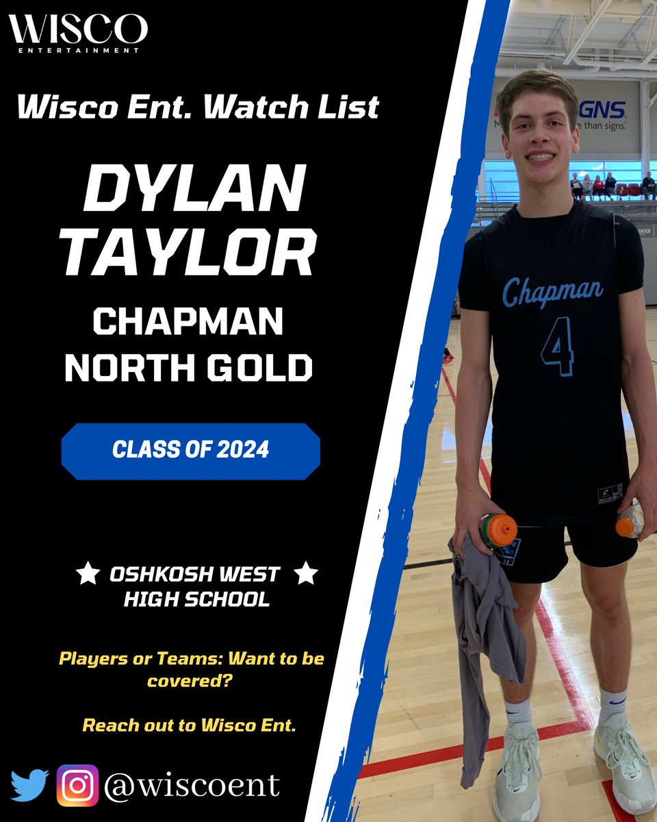 2024 Dylan Taylor (<a href="/Dylan4Taylor4/">Dylan Taylor</a>) has brought it

The <a href="/academy_chapman/">ChapmanBasketballAcademy</a> guard is quick, shifty, can pull-up on a dime on offensive or pick your pocket on defense

✅All-FVA HM

Drawing interest from: 
St. Norbert College (<a href="/SNCMensBB/">SNC Men's Basketball</a>)

HS: Oshkosh West (<a href="/OshkoshWestBBB/">Oshkosh West Boys Basketball</a>)

#WiscoEnt