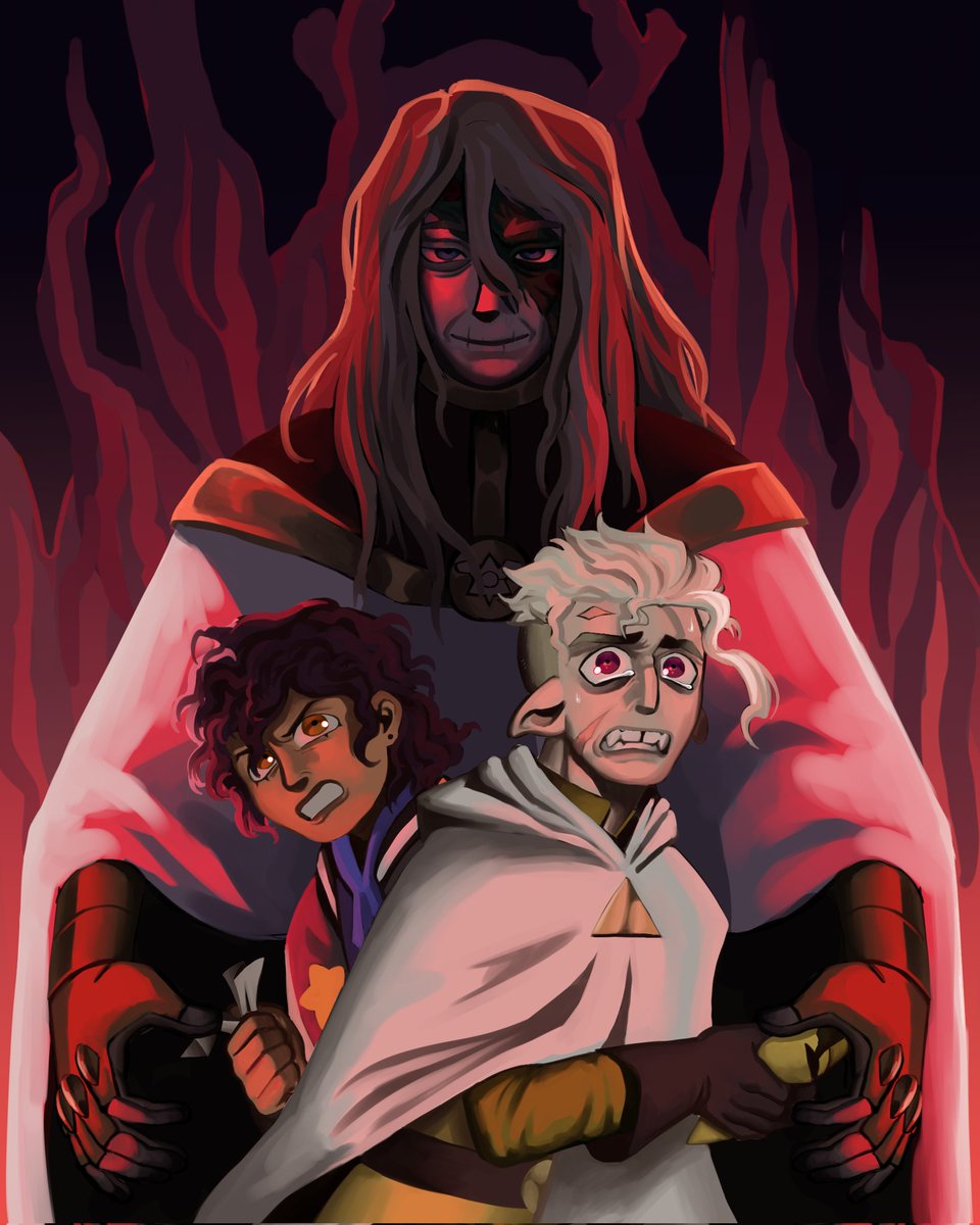 HAPPY HOLLOW MIND ANNIVERSARY EVERYONE!! Hunter has his life ruined, luz has a horrifying revelation, and belos continues his hobby of traumatizing children #TOH #tohfanart #hollowmind