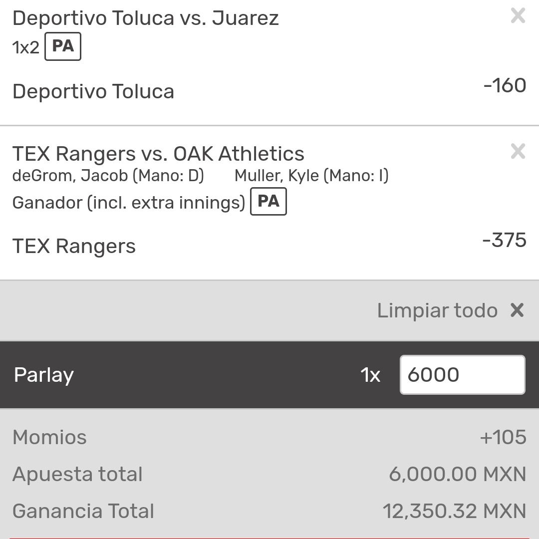 Vamos a calentar motores con este Free pick por aca mis Tiburones 🦈🔥
Dale ♥️ si me sigues y no se te olvide darle RT🔄
Vamos a cobrar todos juntos🙏🍀