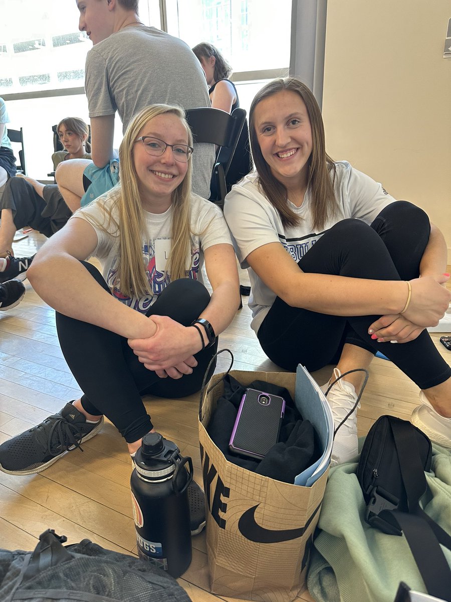 All checked in and ready for their NHSTA National Finals callback audition!!!@CarlyPurdy1