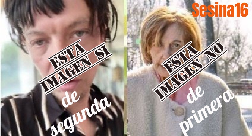 Les importa una mi@rda exponer la imagen del hijo de Camilo VI, incluso conociendo sus problemas de salud. Con las Campos cambia la cosa. Las hijas con su fingida dignidad exigen respeto cuando aparece la imagen de la madre, excepto cuando ellas mismas la venden a cambio de money