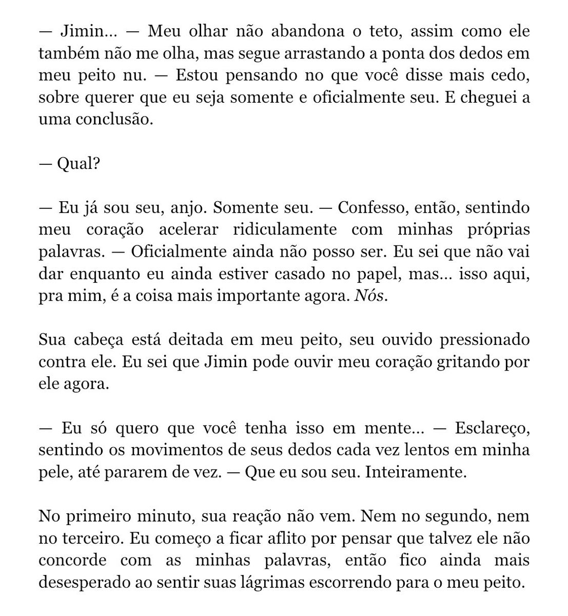 justbusan's tweet photo. spoiler do penúltimo capítulo de ‘ele é amigo da minha mulher’, minha shortfic jikook 💛
#EAMM #HeteroNaoFazIsso https://t.co/o1VBN0KIoS