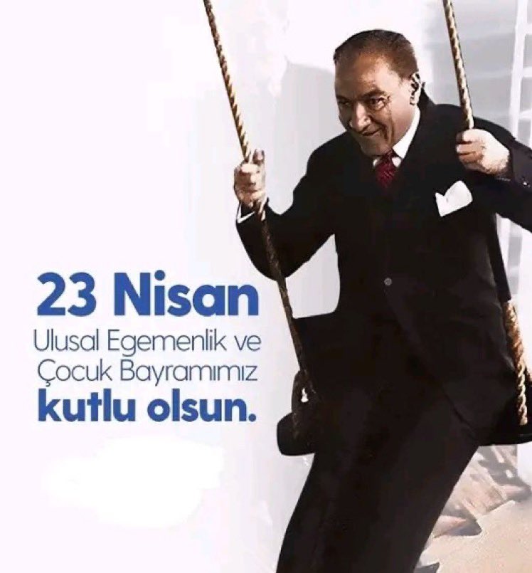 #MustafaKemalATATÜRK 🇹🇷

#23Nisan1920 🇹🇷 

#23NisanUlusalEgemenlikveCocukBayramı’mız kutlu olsun🇹🇷🇹🇷🇹🇷