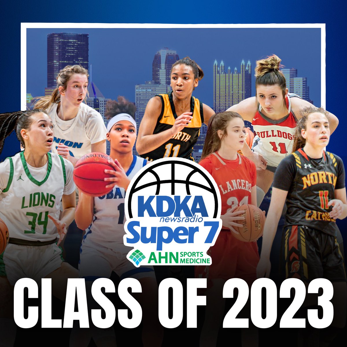 𝐈𝐧𝐭𝐫𝐨𝐝𝐮𝐜𝐢𝐧𝐠 𝐭𝐡𝐞 #KDKASuper7 𝐆𝐢𝐫𝐥𝐬 𝐂𝐥𝐚𝐬𝐬 𝐨𝐟 𝟐𝟎𝟐𝟑 🏆

Jasmine Timmerson
Maddie Webber
Alayna Rocco
Mairan Haggerty
Shaye Bailey
Kelly Cleaver
Taylor Phillips

#KDKAHoops #GoNextLevel #WPIAL