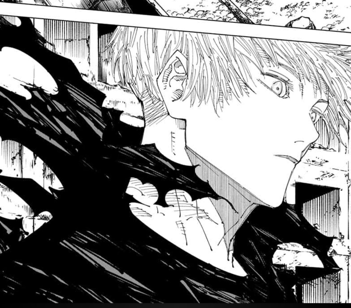 시간이 흐르지 않는 곳에서 날짜도 모른 채 갇혀 있던 사람이 저런 모든 것을 초월한 듯한 신 같은 모습으로 등장해서 외경을 자아내더니 스쿠미 보자마자 인상 팍 쓰면서 굳이굳이 변했네 메구미라고 콕 찍어 말하는 인간적인 모습을 보여주는데 막 심장이 참을 수 없게 뛰고 남은 인생을 고후에 걸겠