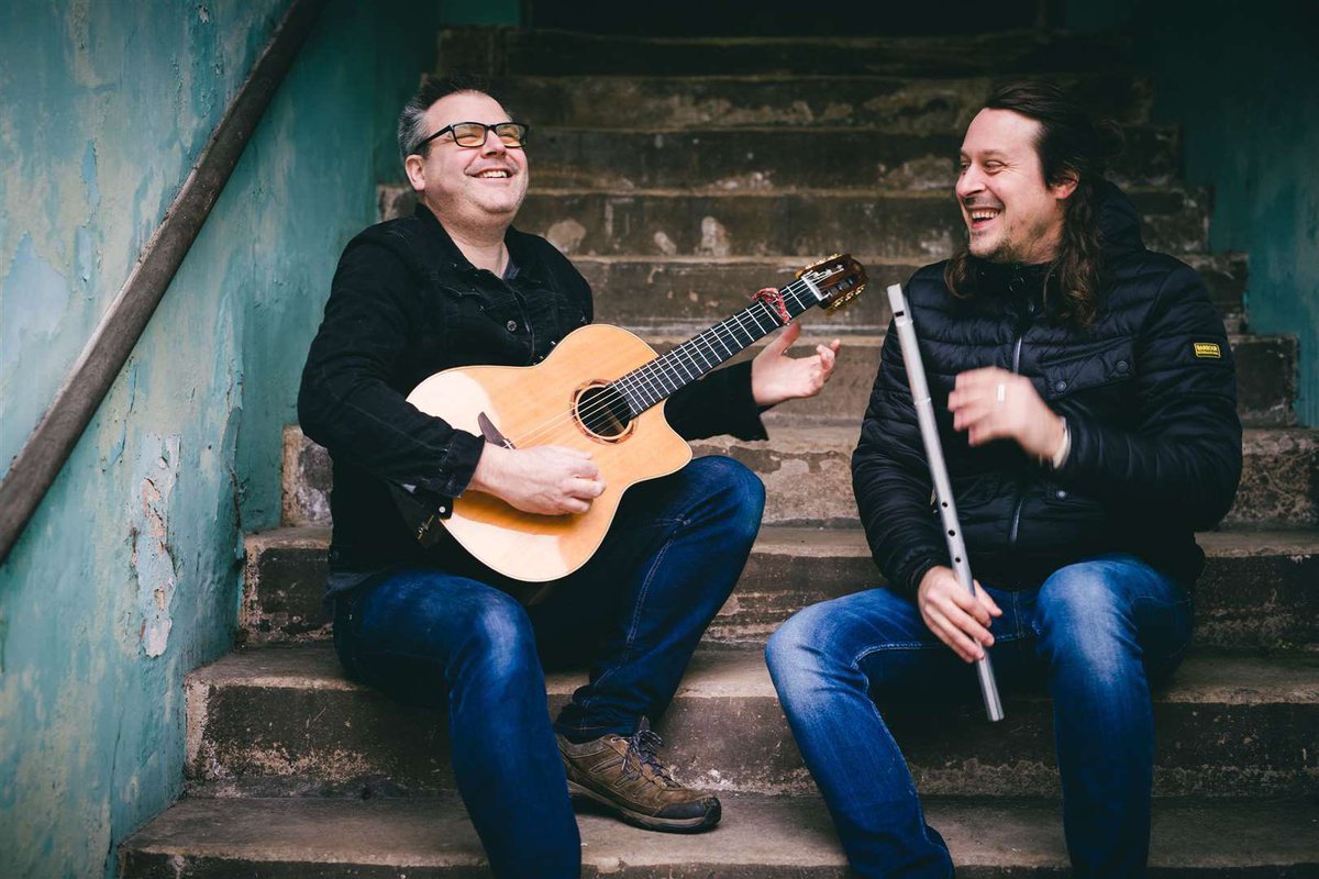 The brilliant award-winning @timedey and @rossainsliemus in our Venue on Wednesday 26 April at 8.30pm. Tickets £13 from theceilidhplace.com/whats-on/gigs.… Two of the finest musicians of their generation…
