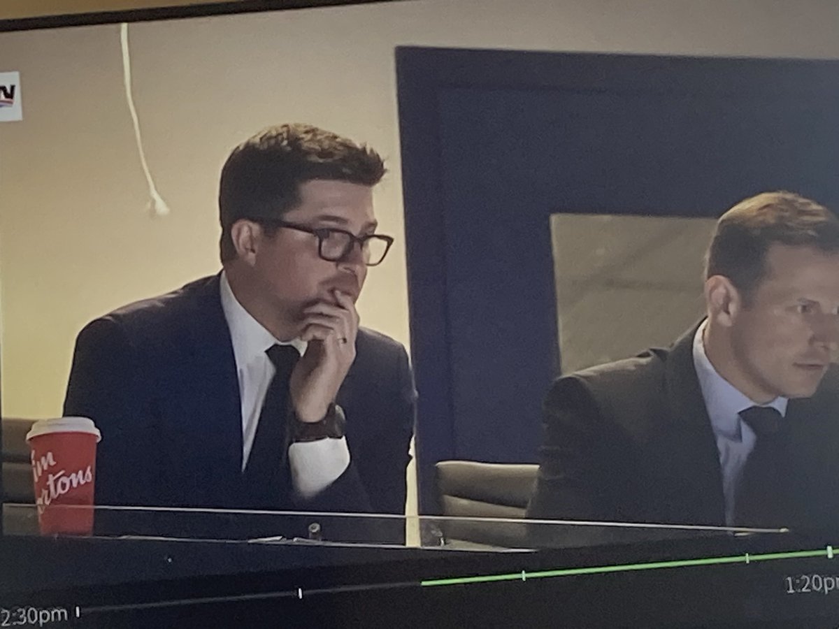 Where does Kyle Dubas get the Tim’s coffee in Tampa Bay last night?