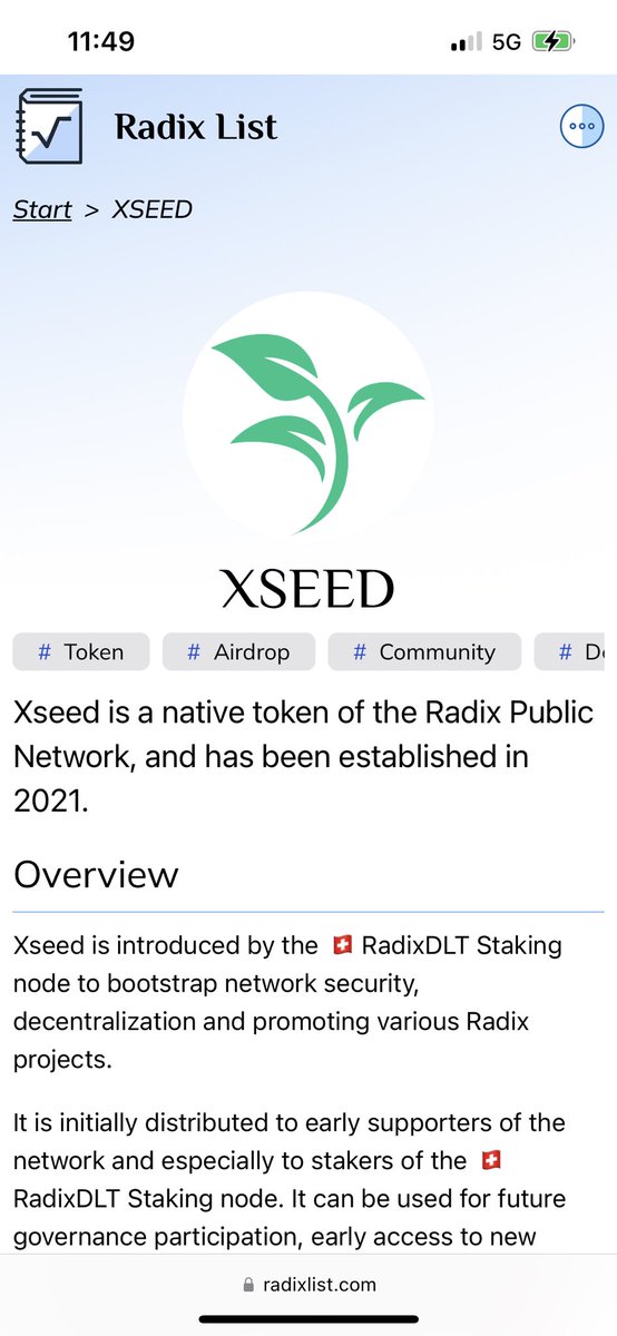 XSEED_Radix's tweet photo. [23/04/2023] 
🥳 Celebrating a new deposit of #XRD staked with #RadixDLTStaking🇨🇭!

Thank you [rdx...6psdeeepm] 🙏

Our #Radix staking community is on 🔥! 
Join the #DeFi movement today 🌟 and stake your XRD now:
@Kesswitz |🇨🇭https://t.co/JiPiAHdmT6

#StakingRewards $XRD $XSE 🌱 https://t.co/5vBTFeMxCm