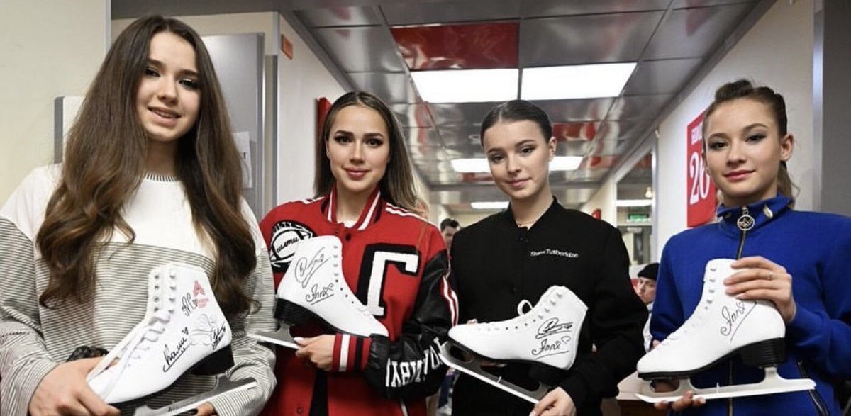 #KamilaValieva #AlinaZagitova #AnnaShcherbakova #SofyaAkatieva today