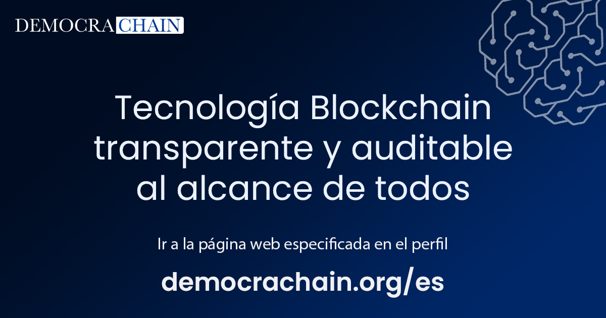 Democrachain Org tweet media