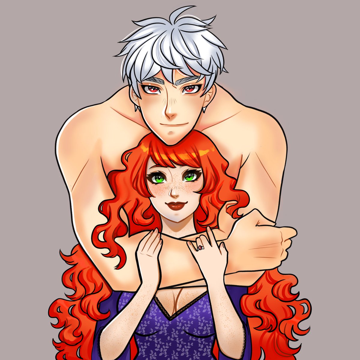 nonasart's tweet photo. My best friend and I’s OCs, Alex and Mia!
Reference credit in the comments!
#digitalart #OCs #Procreate https://t.co/vtkxP2Botr
