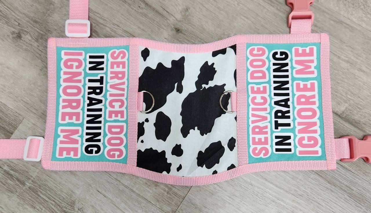 Custom service dog gear sale
