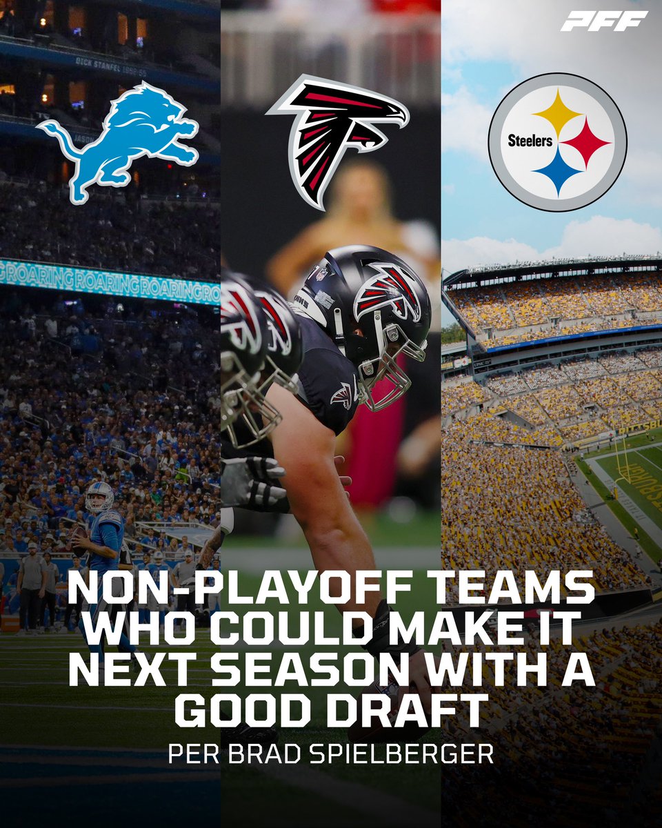 PFF's tweet photo. Which non-playoff team will make it next year? https://t.co/fFgaq0GYKR