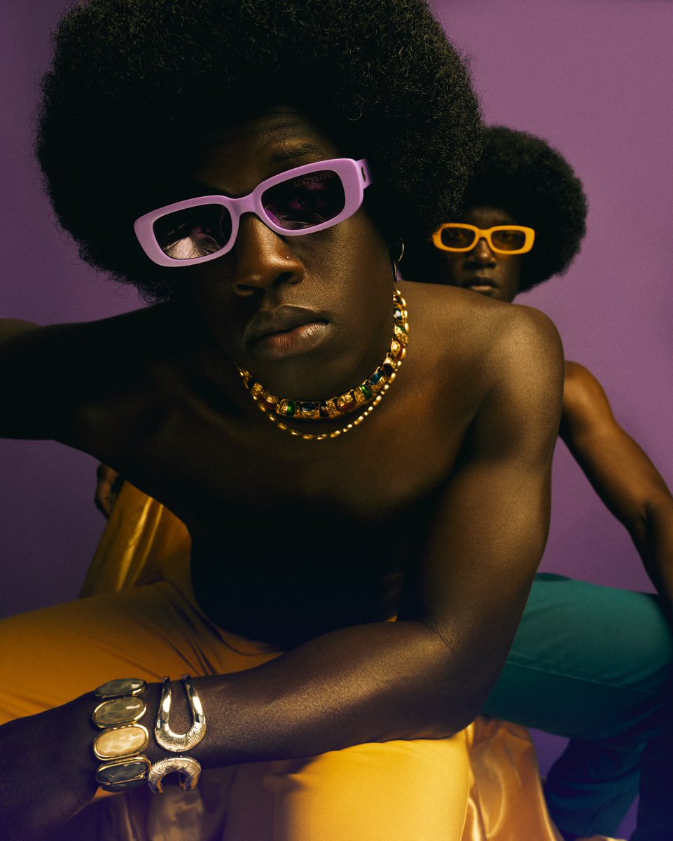 So I directed a luxury eyewear campaign for a brand and yeah!