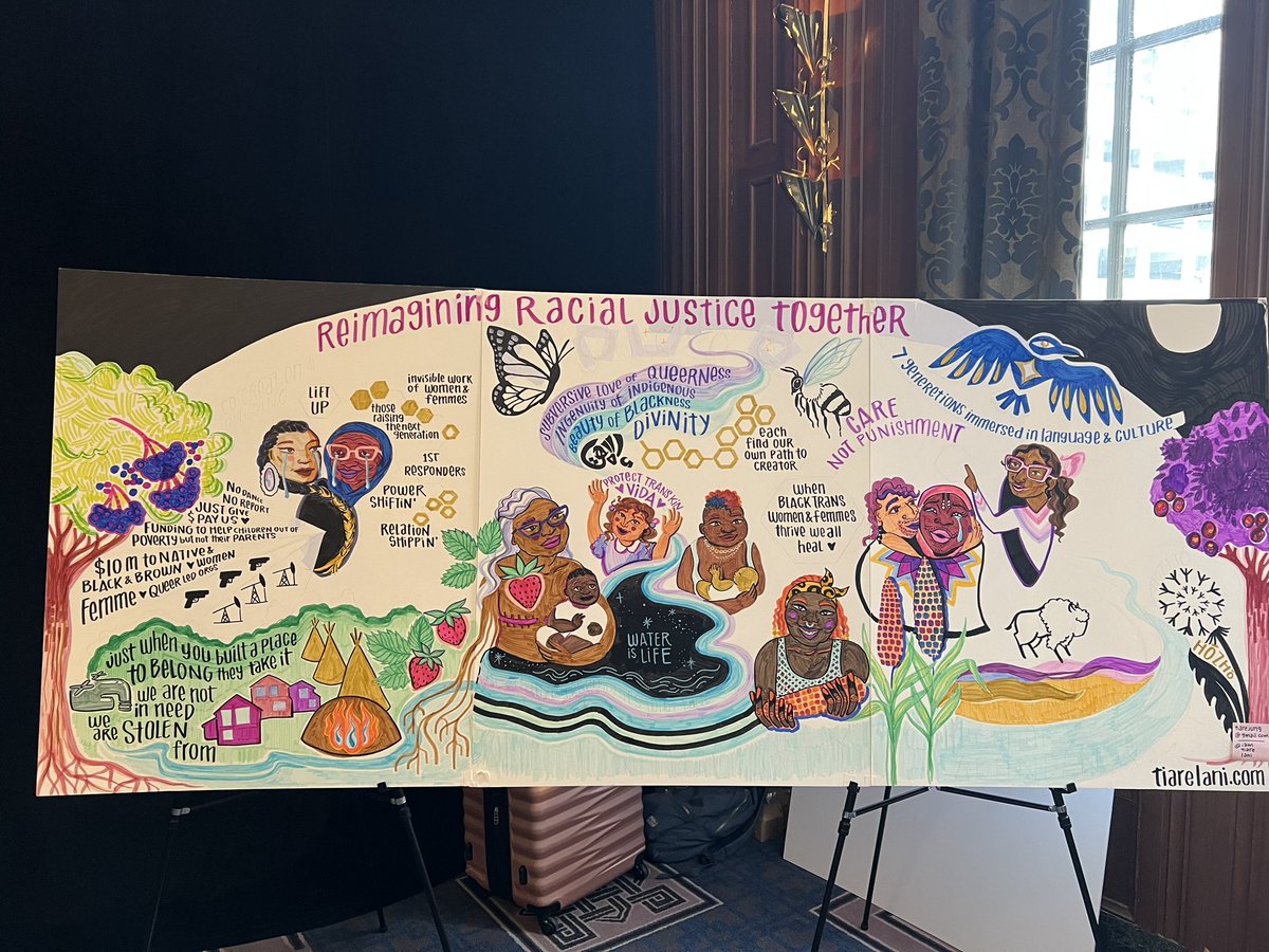 Thank you <a href="/WayfarerFdn/">Wayfarer Foundation</a> for an incredible few days of Reimagining Racial Justice Together. Inspired by the possibilities that lie ahead #equity #justice #7generations