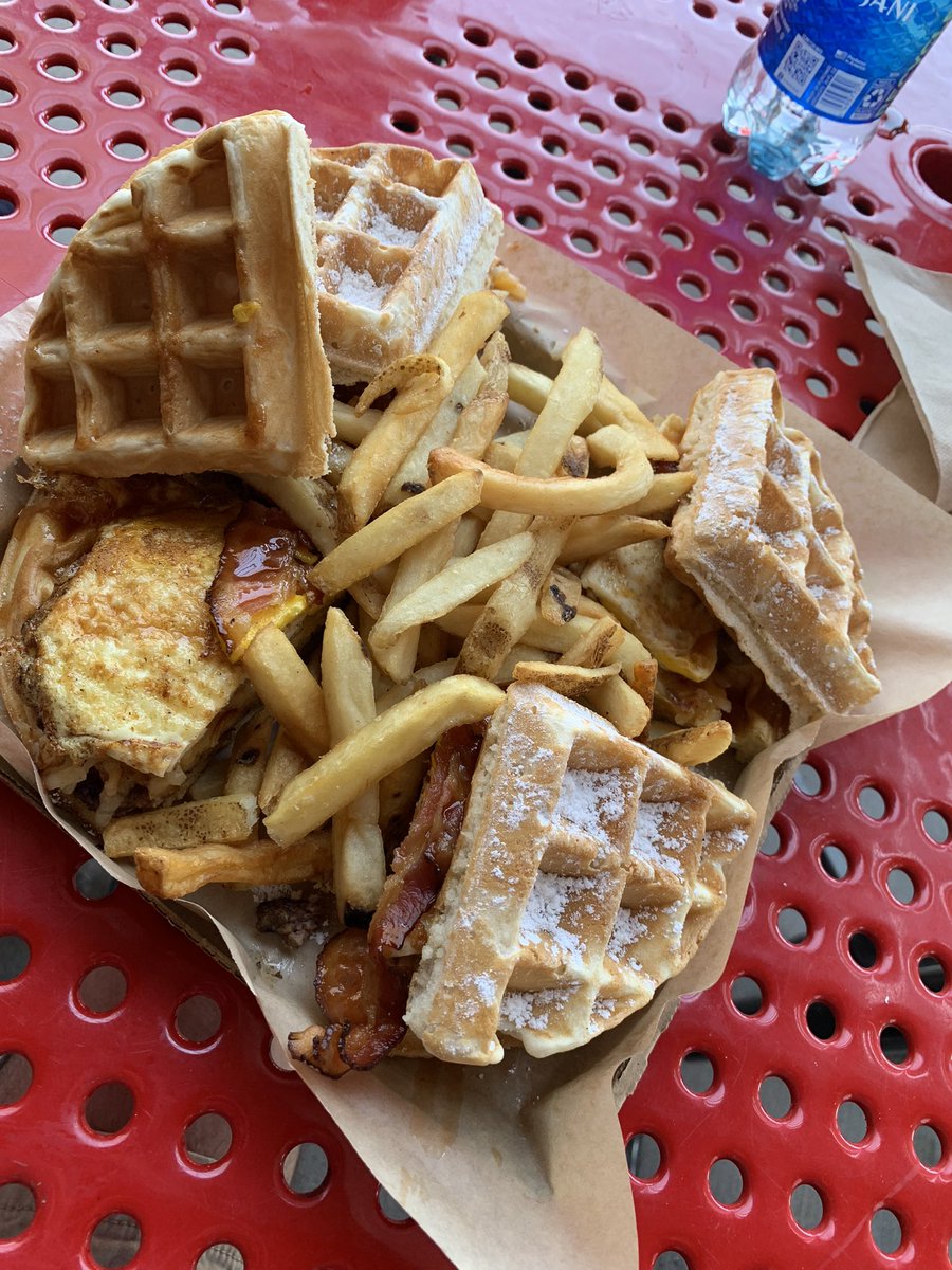 Truist Park on Twitter "RT KylePayne83 Sunday Brunch Braves style. The Clean Up Burger at