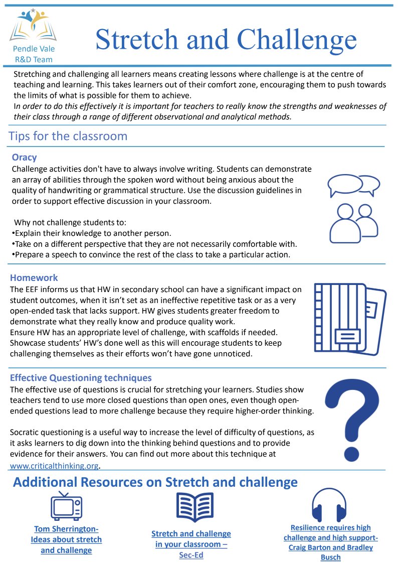 Pendle Vale Research and Development Team tweet media