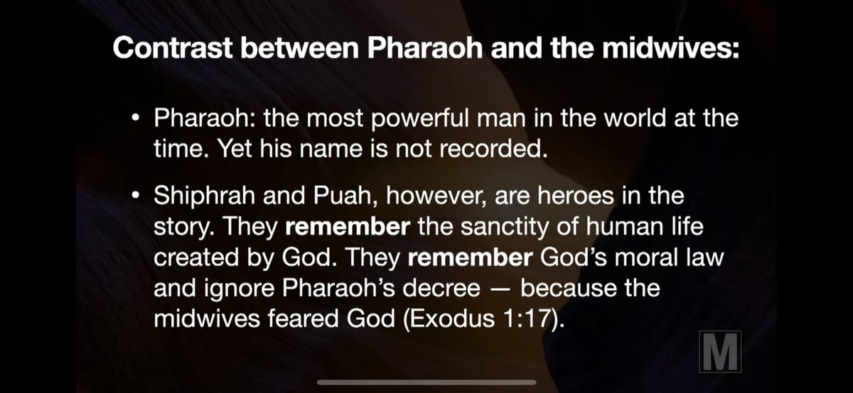 mayfairfam's tweet photo. God raises up unexpected heros, like Shiphrah and Purah, from darkness.

“To embody the life of Christ in a time of great darkness may be the most heroic thing” @JasonBybee

Hear more about the darkness of Exodus 1 and the women who provided safety at https://t.co/nTHPzfRixC https://t.co/1x5DU8fIpi