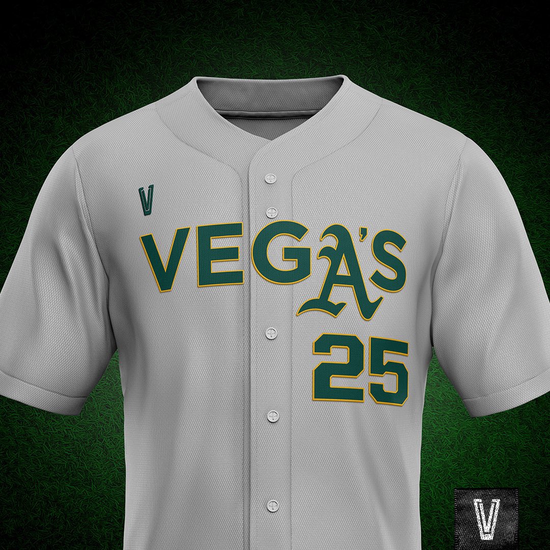 las vegas athletics uniform