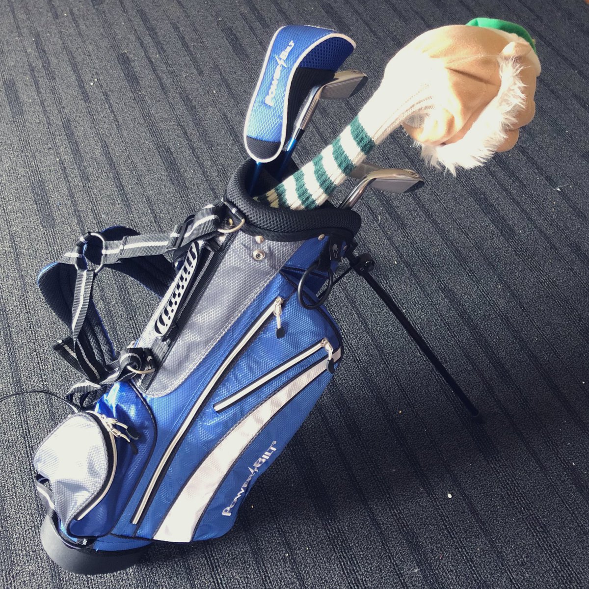 Life_w_Louie's tweet photo. Think it’s safe to say, most Canadian kids know what it’s like to start with a set from Canadian Tire!! Started today for ours #golfnut4life #powerbuilt https://t.co/o9LByPi22P