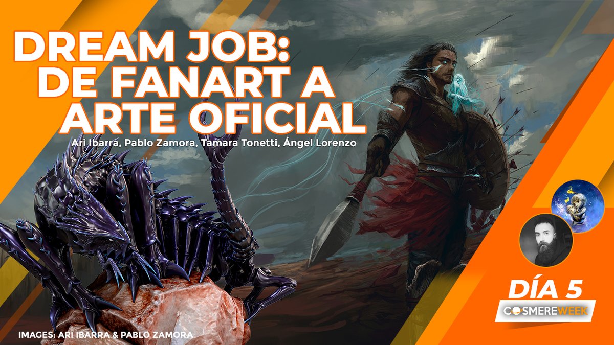 Cosmere.es (@cosmere_es) on Twitter photo Os dejamos con la segunda charla de la quinta jornada de la #CosmereWeek junto a <a href="/AriIRF_/">Ari Ibarra</a> y <a href="/24_m0/">24M0R4</a> para hablar del paso de fanartist a artista oficial de un proyecto de Brandon Sanderson!
youtu.be/Sp0-quLOZgk Os dejamos con la segunda charla de la quinta jornada de la #CosmereWeek junto a <a href="/AriIRF_/">Ari Ibarra</a> y <a href="/24_m0/">24M0R4</a> para hablar del paso de fanartist a artista oficial de un proyecto de Brandon Sanderson!
youtu.be/Sp0-quLOZgk