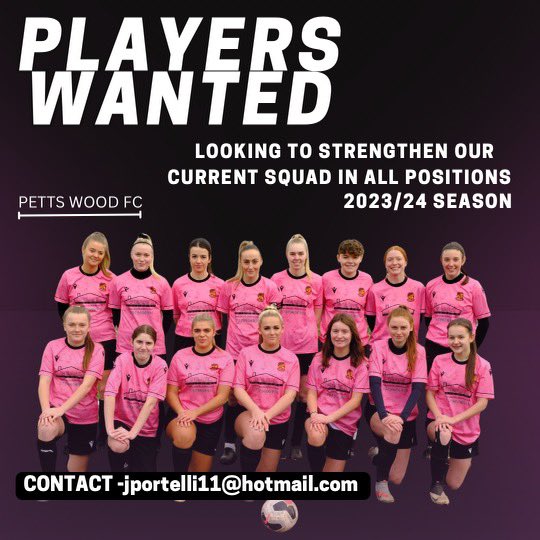 Petts Wood Ladies FC (@Pettswoodladies) on Twitter photo 2023-04-23 16:52:44