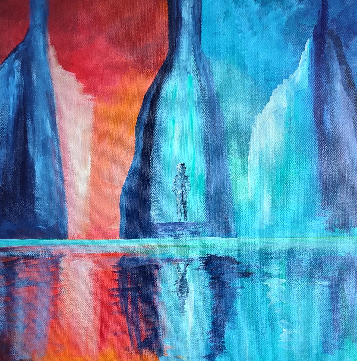 Latest painting, based on a painting by <a href="/Artsherpa/">Cinnamon Cooney</a>