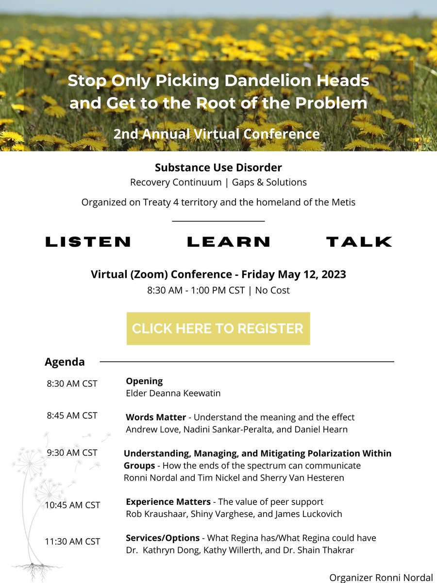 This May 12th virtual conference, organized by Ronni Nordal, will generate deeper understanding and collaboration among diverse people(s) and organizations. Hope to see you there!