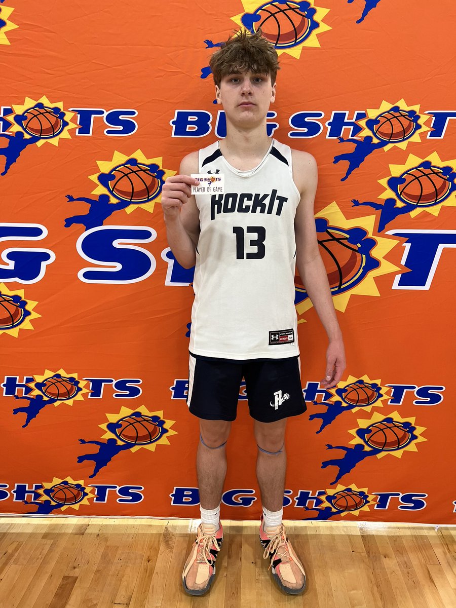 BigShotsGlobal's tweet photo. #BIGSHOTS #VABeachSpringLive

17u

Rockit-Barton 57
#13 Fisite Sprouse 10pts

Pro Skills
#24 Alex Terillian 13pts https://t.co/ndV82wWblF