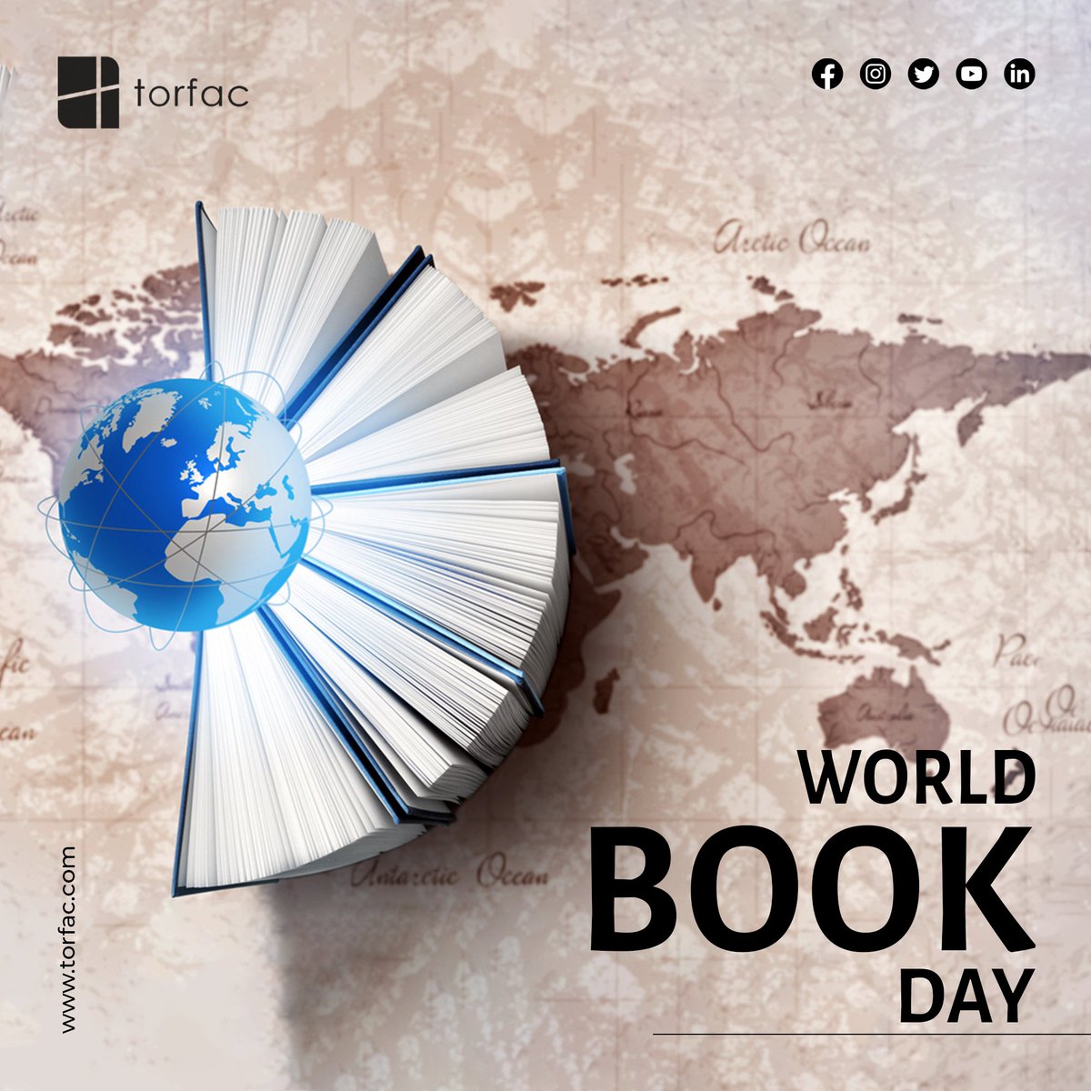 TorfacInc's tweet photo. Open a book, open your mind. Celebrating the power of reading on World Book Day!
#worldbookday #bookday #torfac #marketresearch #knowledge #learning https://t.co/kYgNBIPK1W