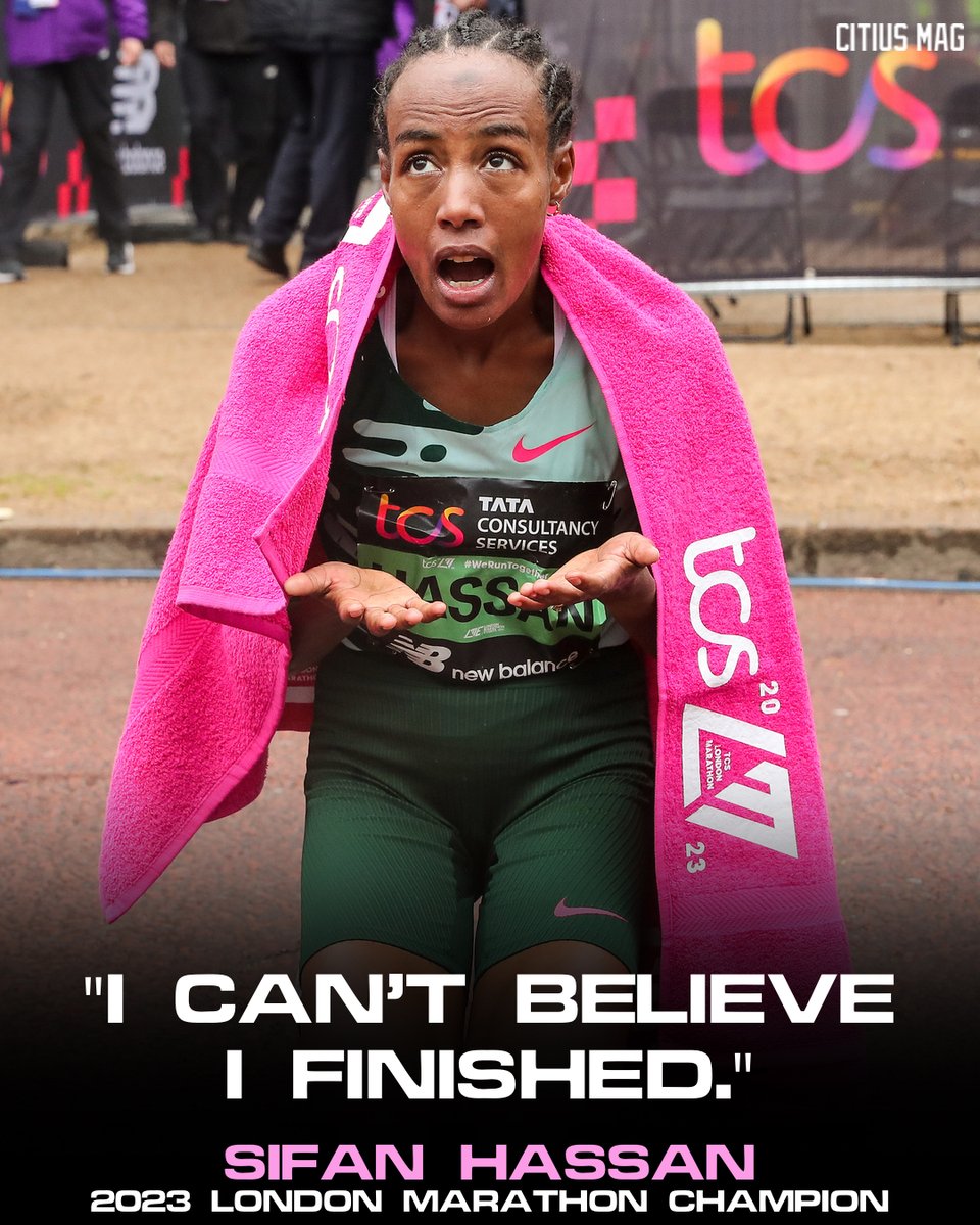 🗣️ “This morning I was telling myself, ‘I’m so stupid. Why am I playing this kind of game? Why the hell am I thinking that I want to run marathon.'"

📸 Kevin Morris/@kevmofoto