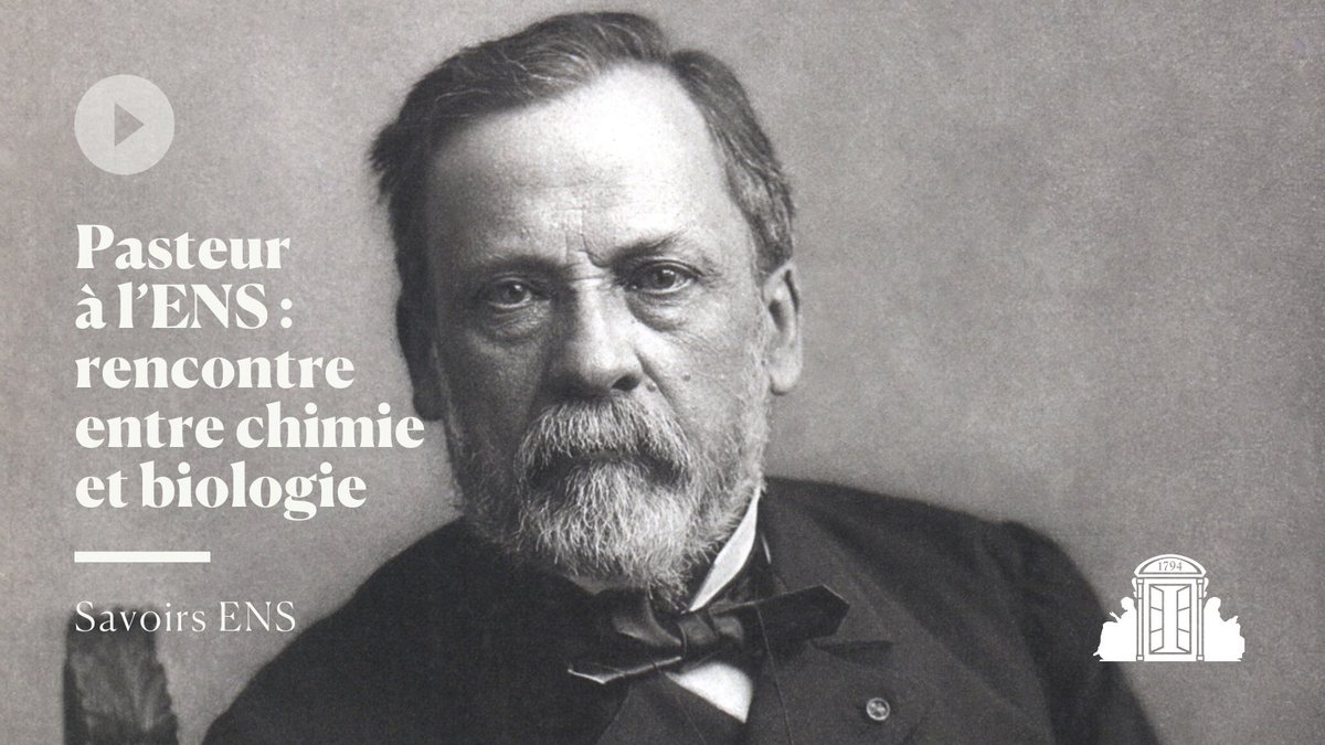 📺 👨‍🔬 Quelle est l'influence des travaux de #Pasteur sur les recherches actuelles en #chimie et #biologie ? Éclairage avec une série de 13 conférences rassemblées sur #SavoirsENS 👉 bit.ly/40qF33t