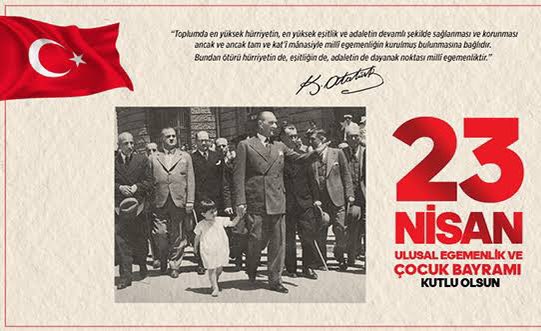 yesavorg's tweet photo. 23 Nisan Ulusal Egemenlik ve Çocuk Bayramı kutlu olsun! https://t.co/NbnqKyojzv