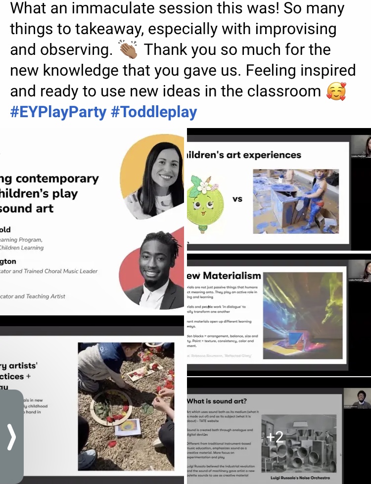 MargarytaJones's tweet photo. Lovely 2 days with @toddle_edu full of inspiration, new ideas, amazing speakers and educators! Thanks a lot for the opportunity to be a part of this event. ๐๐ฅณ #EYPlayParty #Toddleplay https://t.co/BsS5X5HClQ